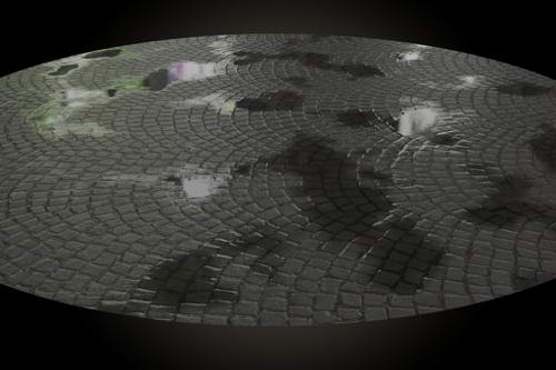 Procedural Puddles Material preview image